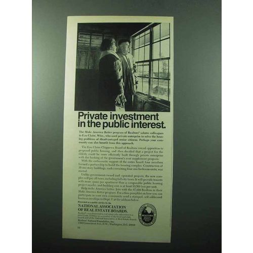 1969 National Association of Real Estate Boards Ad