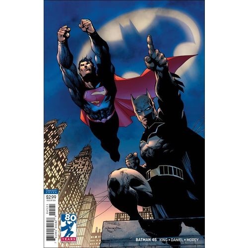 Batman (2016) #45 "The Gift Part 1" DC BOOSTER GOLD Jim Lee Virgin Variant