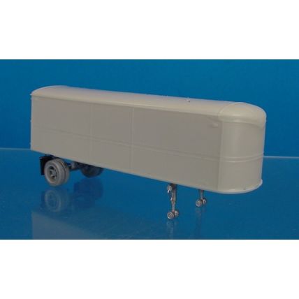 HO 1/87 WISEMAN MODEL SERVICES OT6610 FRUEHAUF AEROVAN 28' PIGGYBACK TRAILER KIT