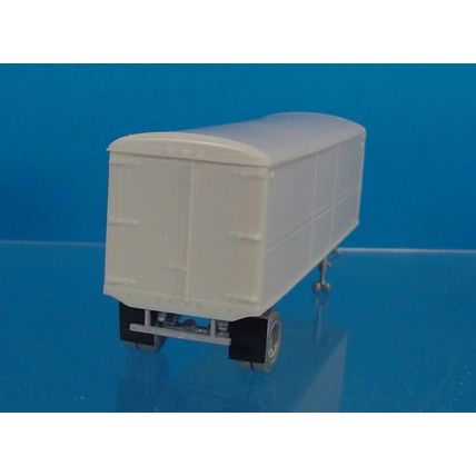 HO 1/87 WISEMAN MODEL SERVICES OT6610 FRUEHAUF AEROVAN 28' PIGGYBACK TRAILER KIT