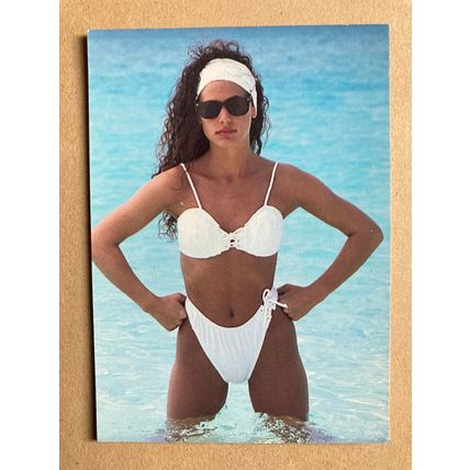 Ujena Swimwear Illustrated 1993 Edition Base trading card # 49 Nicole S. Filippo