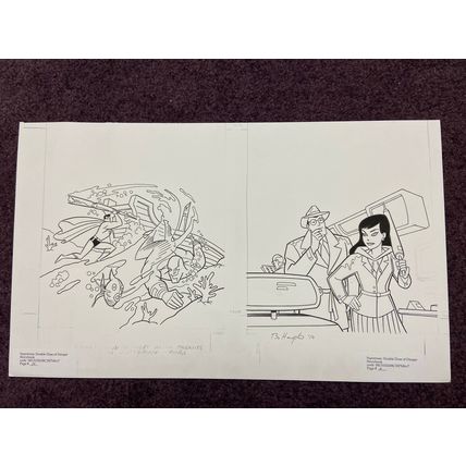 Superman Storybook (1998) p10-11 Hampton Superman Parasite Lois Splash pages