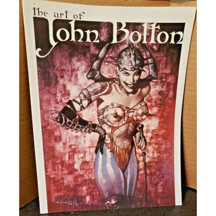The Art of John Bolton (1988, Softcover) 96 Pages Color Illustrated