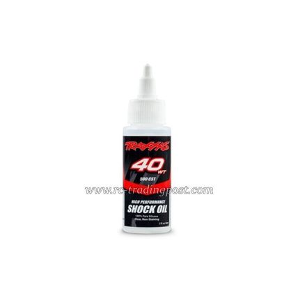 TRA5033 TRAXXAS Shock Oil (40 wt, 500 cSt, 60cc) (silicone) 2 fl.oz/60ml