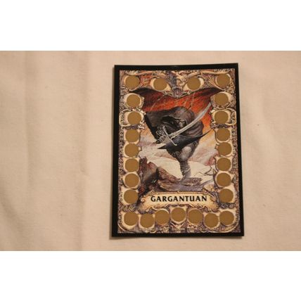 Gargantuan Marauder 1993 Merlin Battle Cards NO. 92