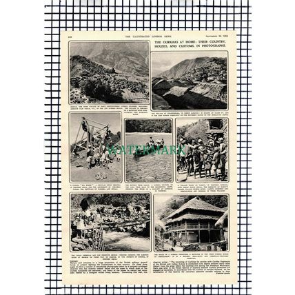 Gurkhas West Nepal - 1952 Article