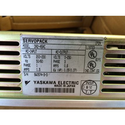 NEW YASKAWA ELECTRIC DR2A5AC,SERVO DRIVE 200VAC/50W DR2-A5AC,FC