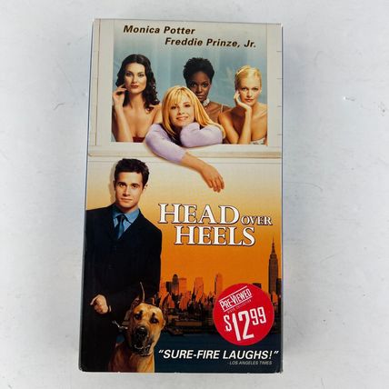 Head Over Heels VHS Video Tape Monica Potter Freddie Prinze Jr