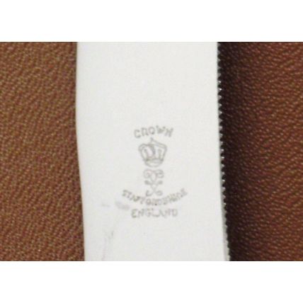 Crown Staffordshire Fine Bone China cake plate/stand Boxed