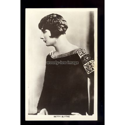 b1539a - Film Actress - Betty Blythe - Picturegoer No.4a - postcard