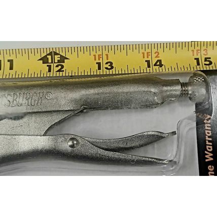 Extra Long Nose 15 Inch Reach Locking Pliers Vise Needle Nose Straight Style New