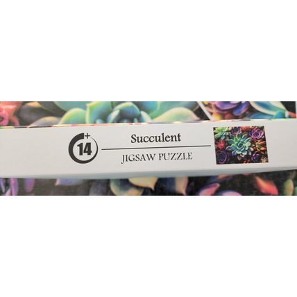 PICKFORU Succulent 1000 Piece Plant Jigsaw Puzzle 14+ Hard