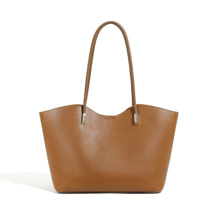 Genuine Leather Women Handbag Crossbody Bag Brown