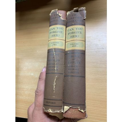 1948 ANTHONY TROLLOPE "CAN YOU FORGIVE HER?" VOLUMES 1 & 2 BOOKS (P8)