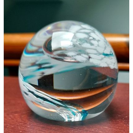 Caithness : Royal Mint - Whirlwind : Paperweight