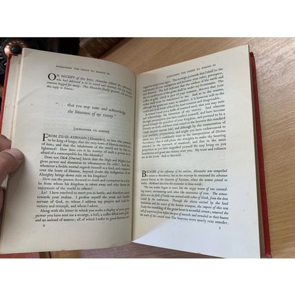 1941 1ST EDITION "A TREASURY OF WORLD'S GREAT LETTERS" HARDBACK BOOK (P5)