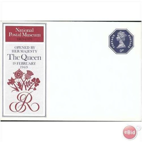 GB Cover 1969 - Opening National Postal Museum by QE11