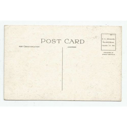 NICE PRINTED POSTCARD of SUNK GARDENS & WAR MEMORIAL CLACTON-on-SEA ESSEX (281)
