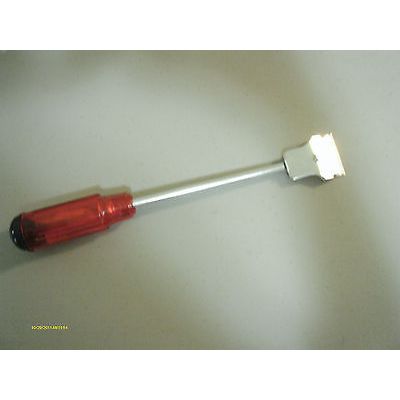 11" Decal Label Scraper + Extra Single Edge Razor Blades Paint Dirt Glue Residue