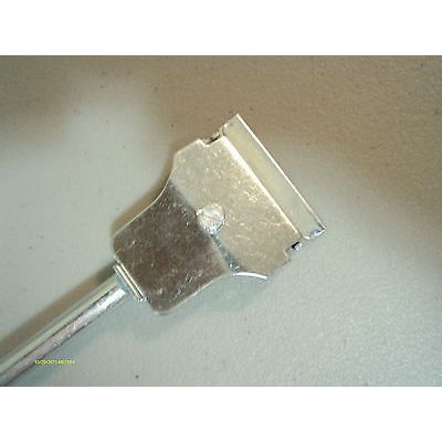 11" Decal Label Scraper + Extra Single Edge Razor Blades Paint Dirt Glue Residue