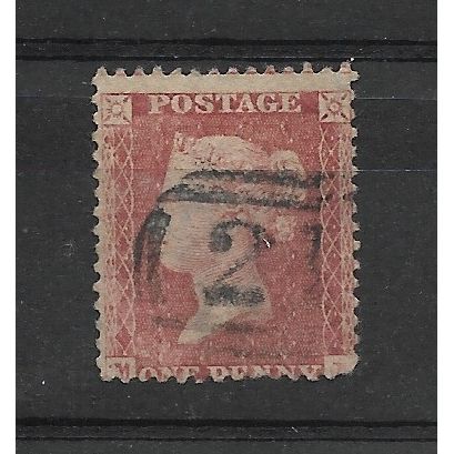 GB.SG42 1d Rose-Red.Variety Unchecked.Fine Used.Mar19