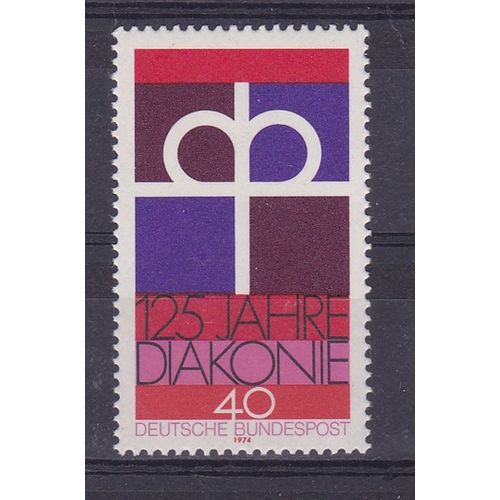 GERMANY 1974 125th ANNIV PROTESTANT CHURCH ASSOCIATION MNH SG1706