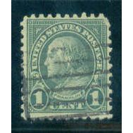 Used 581 1c Benjamin Franklin Just Clears A16247