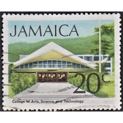 JAMAICA, 1972-79 20c College, SG 354 (Scott #353), good used