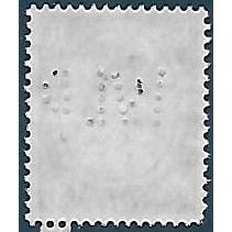 SG 520: 3d. deep lilac Definitive: Elizabeth II, wmk. Tudor Crown, perfin (WLD)