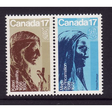 CANADA 1981 CATHOLIC WOMEN SG 1008 / 1009 SET 2 VALS U/M MINT