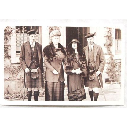 c.1980s PC Royal Family at Balmoral Castle, 1923