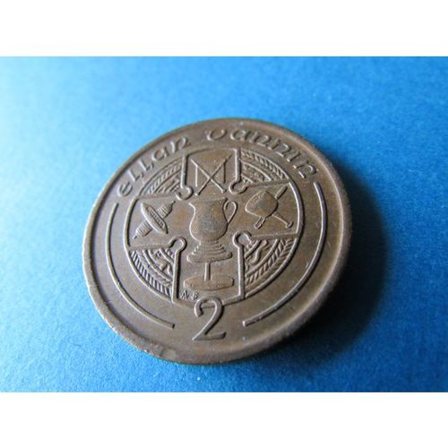 1989 QUEEN ELIZABETH II ISLE OF MAN TWO PENCE FREE POST. AAY