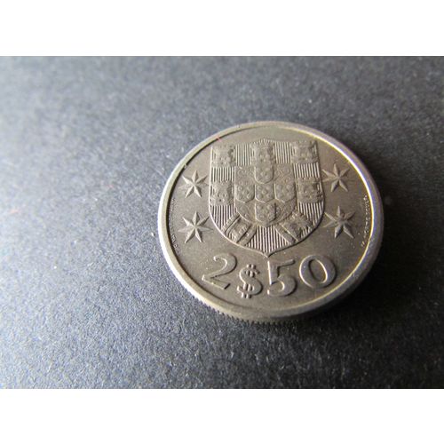 1963 PORTUGAL 2$50 ESCUDOS FREE POST. O