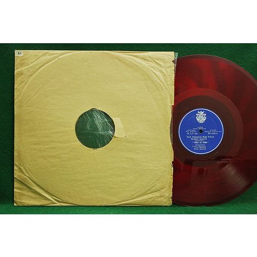 York Community High School - This Is York - 1958 Red Vinyl - YH 1958 - EX