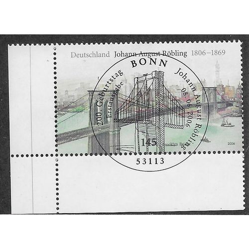 GER 2006 145c 'JOHAN AUGUST ROBLING' (CORNER MARGIN) FINE USED (EBID54-005)
