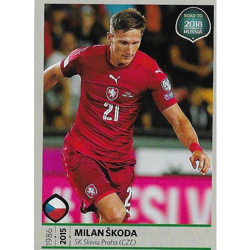 Panini's Road to FIFA World Cup Russia 2018 Stickers: No.45 - Škoda