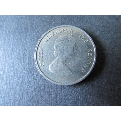 1981 QUEEN ELIZABETH II EAST CARIBBEAN STATES TWENTY FIVE CENTS FREE POST. R