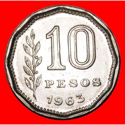 HORSE 1931: ARGENTINA ★ 10 PESOS 1963! LOW START★NO RESERVE