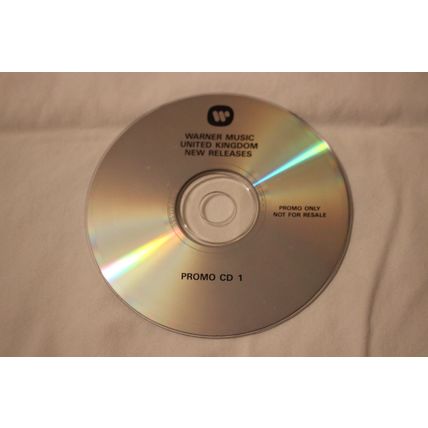 WARNER MUSIC UNITED KINGDOM NEW RELEASE -5' INSTORE Promo Various Artists CD