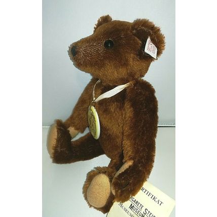 STEIFF, MARGARETE STEIFF MUSEUM, LIMITED EDITION, MUSEUM BEAR 1999, MOHAIR RARE.