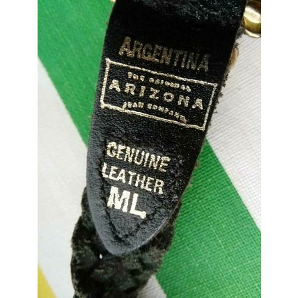 Vintage, Argentina Genuine Leather Boy's Belt, ML, The Arizona Jean Company