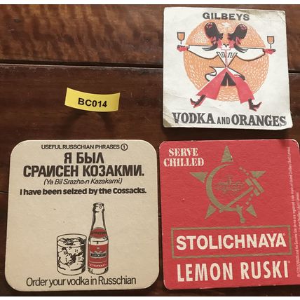 18 Older drink Coasters