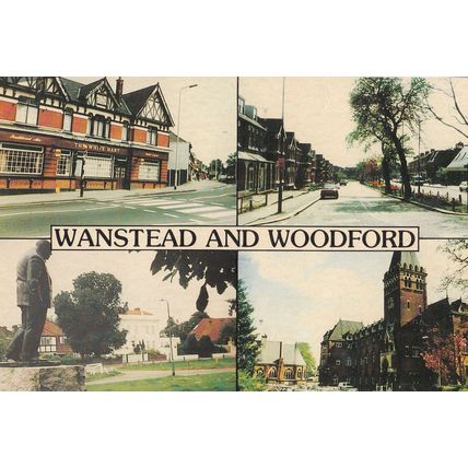 White Hart Woodford Pub Hurst House Wanstead Hospital Postcard
