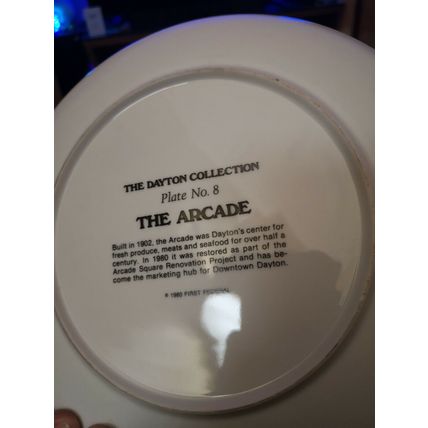 The Arcade Plate Dayton Collection