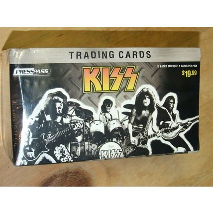 KISS IKONS Blaster Box - USA Target Stores Exclusive - 12 Packs 5 Cards Per Pack