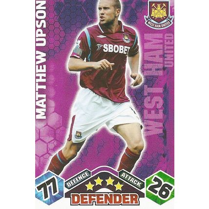 Match Attax 2009/10 Collection: West Ham United, Defender - Upson