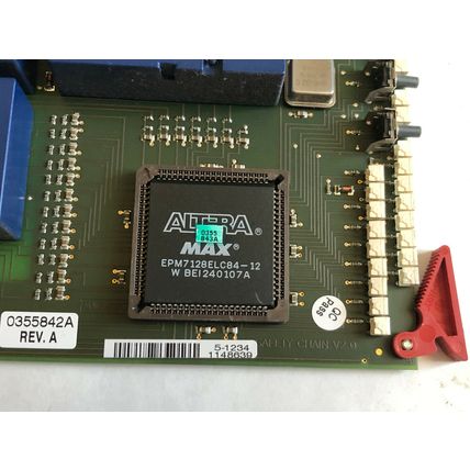 ORBOTECH 0355842A REV. A PLC BOARD CONTROLLER,ORBOTECH SAFETY CHAIN,Sk