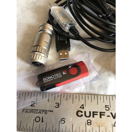 NEW SONOTEC SONOFLOW CO.55/160 V2.0 YLTRASONIC CLAMP-ON FLOW METER,JSWU01,SS
