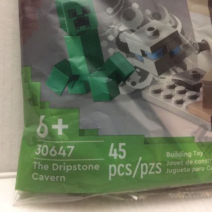 NEW Lego Minecraft Dripstone Cavern Poly Bag Set #30647 - 45 pieces