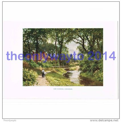 Bourne, Chobham, Surrey, England, Book Illustration (Print), 1922
